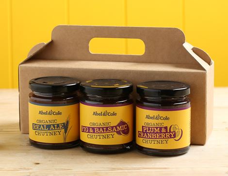 the festive chutney trio christmas gift box