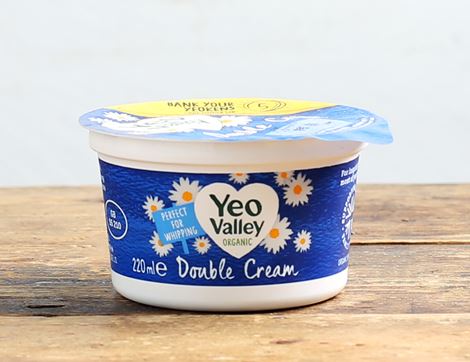 double cream yeo valley