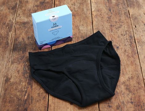 HEMSLEY Period Pants, UK Size 6 to 28, Leakproof, Breathable, Eco Friendly,  High Waist, Lace Detail, Medium to Heavy Flow Nude : Amazon.co.uk: Fashion