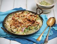 Caribbean Courgette Gratin