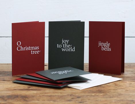 the holly and the ivy christmas cards coffee notes