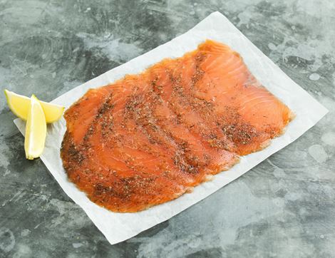 Smoked Salmon with Malted Whiskey, Orange & Dill