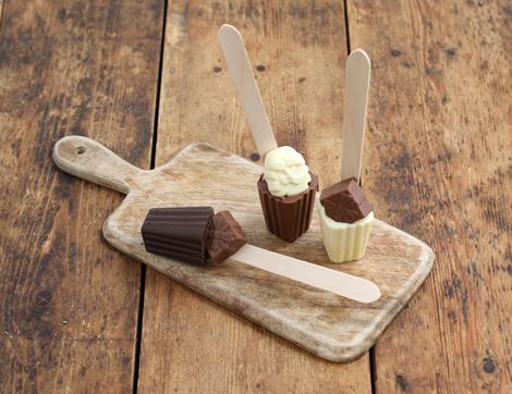 Festive Hot Chocolate Spoons, Organic, Cocoa Loco (3 Spoons)