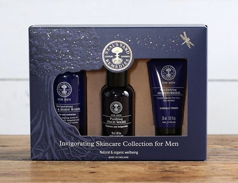 Invigorating Skincare Set for Men Neal's Yard Remedies