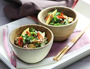 Mango & Aubergine Herb Noodles