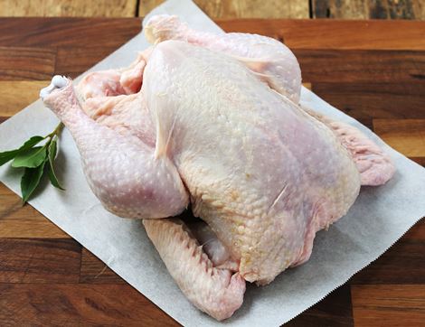 extra large chicken with giblets high-welfare non-organic ruffle chicken 3kg