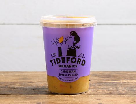 Caribbean-Inspired Sweet Potato Soup, Organic, Tideford Organics (560g)