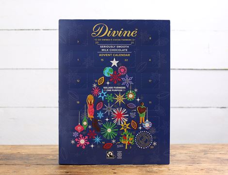 milk chocolate advent calendar divine chocolate