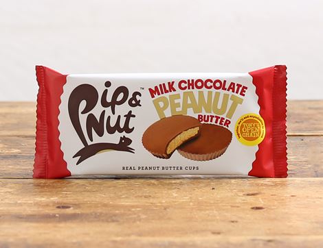 milk chocolate peanut butter cups pip & nut