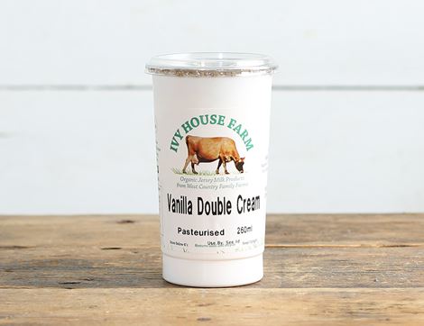 vanilla double cream ivy house farm