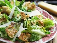 Summer Lettuce with Caesar Dressing