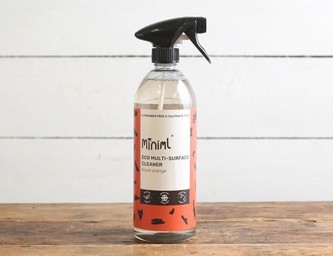 blood orange multi-surface cleaner miniml