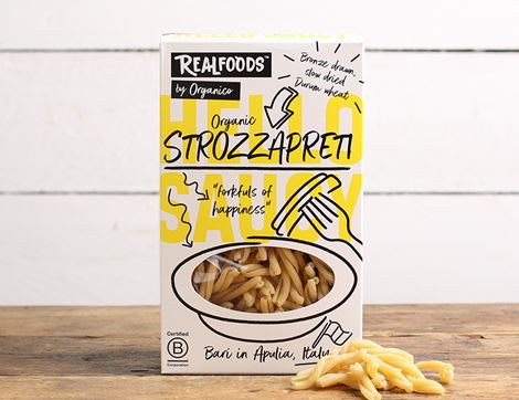 strozzapreti pasta organico