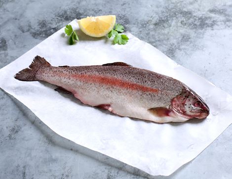 whole rainbow trout