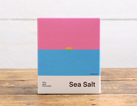 sea salt dark chocolate ocelot