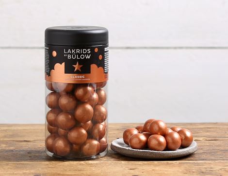 classic caramel chocolate coated liquorice lakrids by bulow