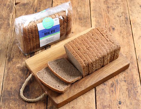 Real Rye Sourdough, Sliced, Organic, Modern Baker (800g)