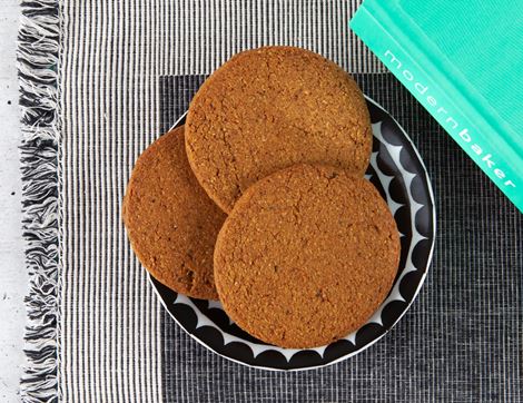 Ginger & Turmeric Biscuits, Organic, Modern Baker (Pack of 4)