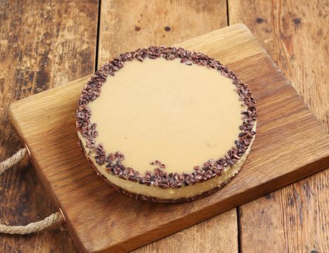 Vegan Salted Caramel Cheesecake, Organic, Mr Prempy's (850g)