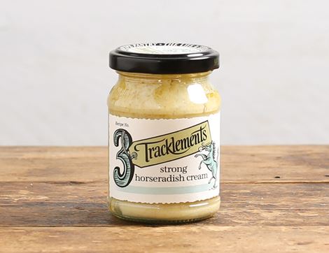 Strong Horseradish Cream, B Corp, Non-Organic, Tracklements (140g)