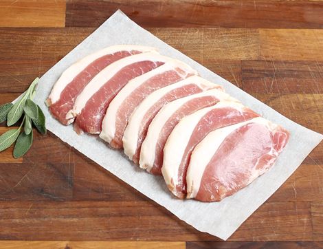 Smoked Back Bacon, Nitrate Free, Organic, The Green Butcher (200g)