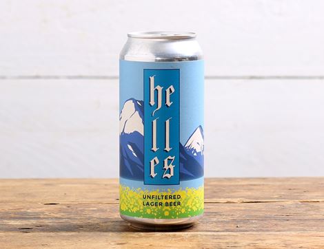 Helles Unfiltered Lager, Organic, Black Isle Brewery (440ml)