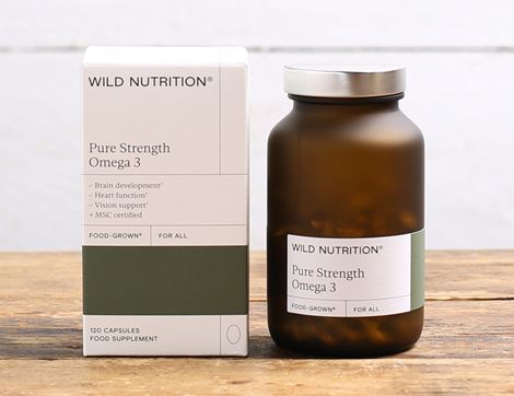 pure strength omega 3 wild nutrition