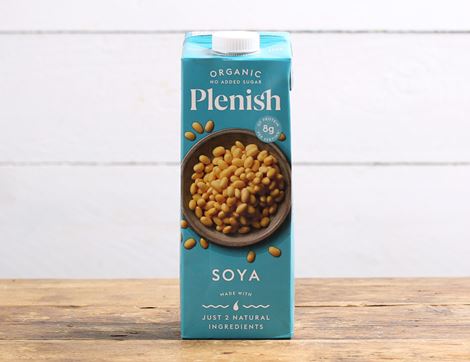 organic soya drink plenish