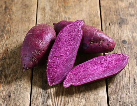 organic purple sweet potato