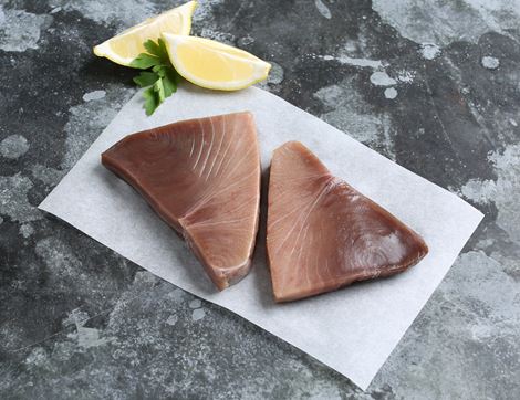 Wild British Bluefin Tuna Steaks the fish society