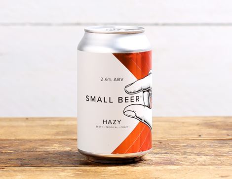 small beer hazy