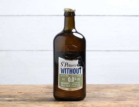 Without® Pale Ale, Alcohol Free, Organic, St Peter’s Brewery (500ml)