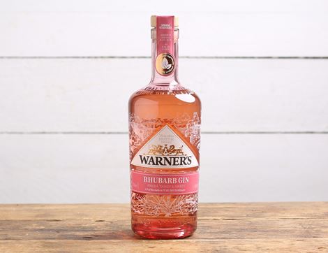 Rhubarb Gin, B Corp, Non-Organic, Warner’s (70cl)