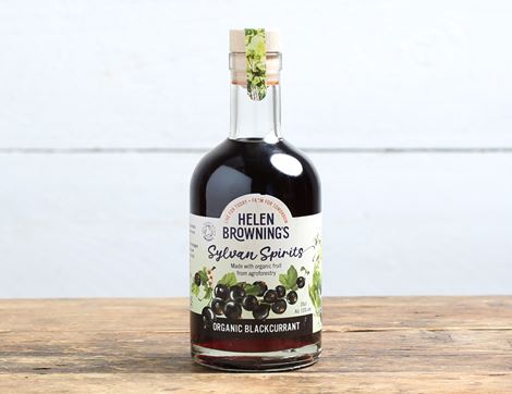 Sylvan Blackcurrant Spirit, Organic, Helen Browning's (35cl)