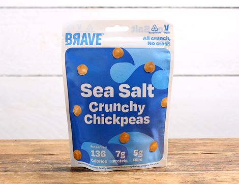 Sea Salt Crunchy Chickpeas, Non-Organic, Brave (115g)