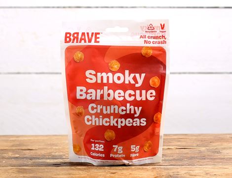 Barbecue Crunchy Chickpeas, Non-Organic, Brave (115g)