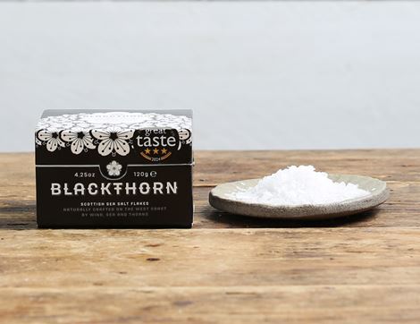 Scottish Sea Salt Flakes, Blackthorn (120g)