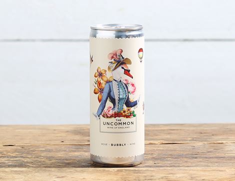 Bubbly Rosé in a Can, B Corp, Non-Organic, The Uncommon (250ml)