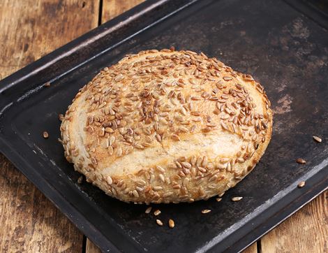 Sourdough with Honey & Sunflower Seeds, Bake at Home, Organic, Authentic Bread Co. (400g)