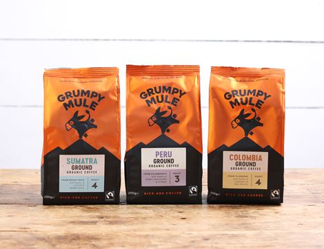 ground coffee bundle grumpy mule