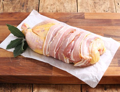 Chicken with Smokey Bacon Stuffing, High Welfare, Non-Organic, Farmison & Co (1.2kg)