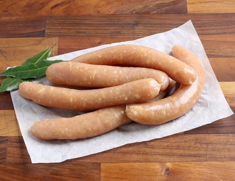 Chicken Sausages, Gluten Free, High Welfare, Non-Organic, Farmison & Co (400g)