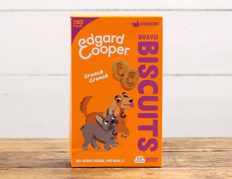 Chicken Biscuits for Dogs, B Corp, Non-Organic, Edgard & Cooper (400g)