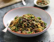 Lamb Pilaff with Coriander Zhoug