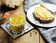 Blood Orange & Saffron Curd