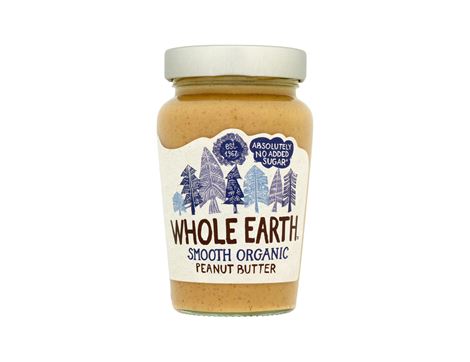 Smooth Peanut Butter, Whole Earth (340g) | Abel & Cole