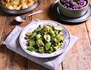 Brussels Sprouts with Chestnuts & Sage