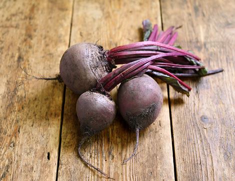 bunched beetroot