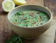 Watercress & Cannellini Bean Soup 