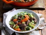 Irish Beef Stew with Colcannon